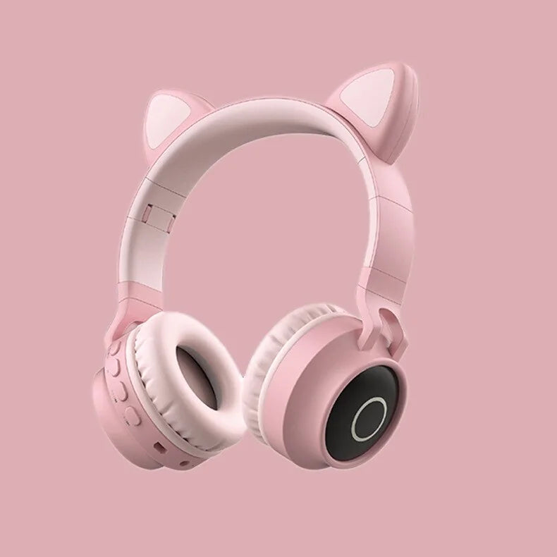 Écouteurs Bluetooth 5.0 « oreilles de chat »