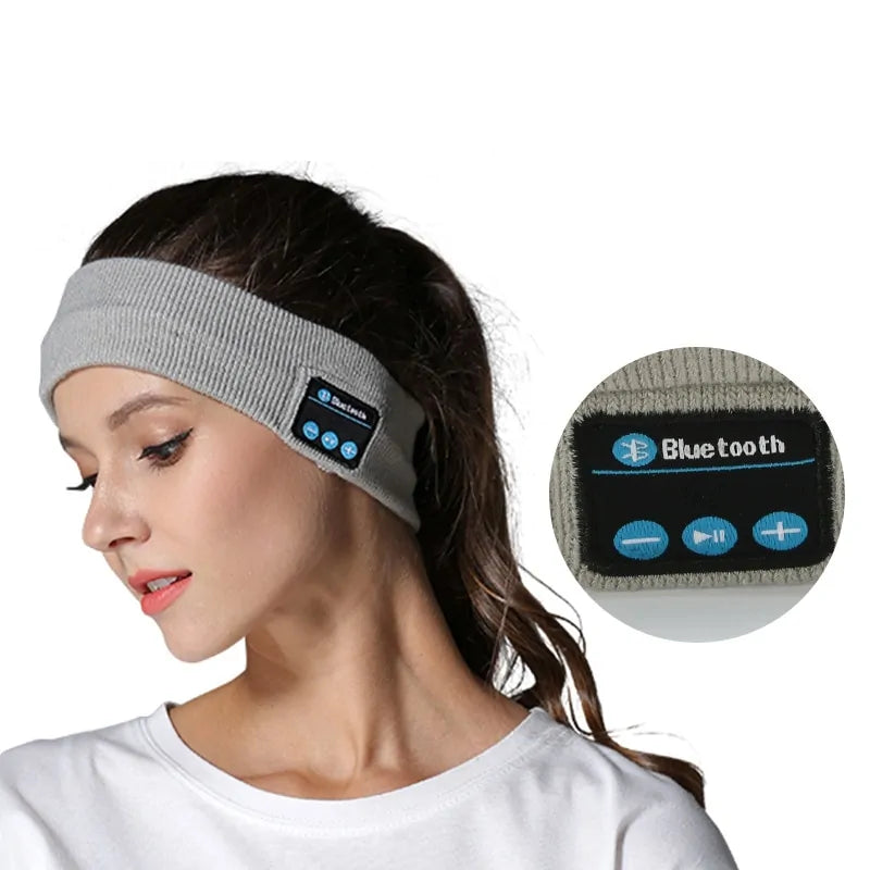 Bandeau sport avec écouteurs sans fil Bluetooth