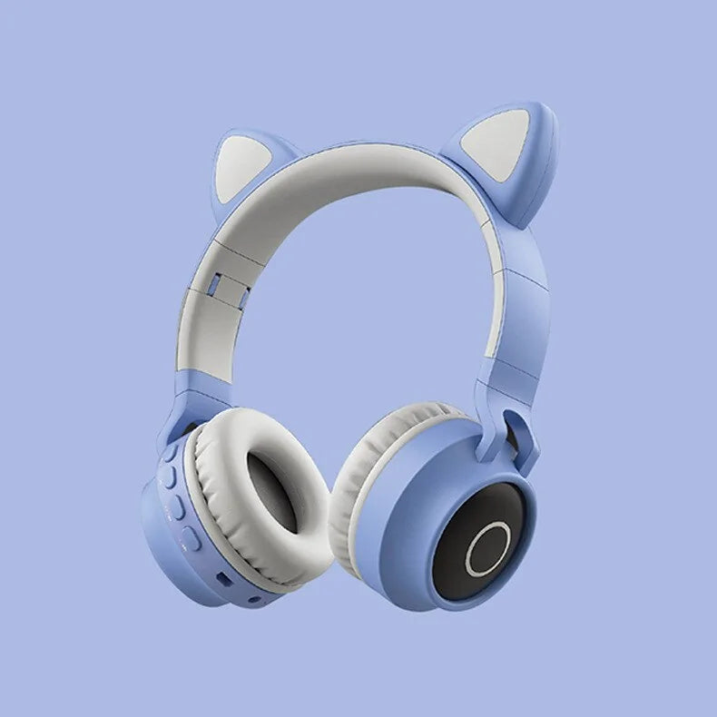 Écouteurs Bluetooth 5.0 « oreilles de chat »